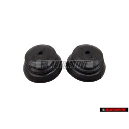 2x VW Original Soufflet Noir Satine - 191857517 01C