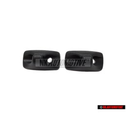 2x VW Original Support P. Pare-Soleil Noir Satine - 1H0857559B 01C