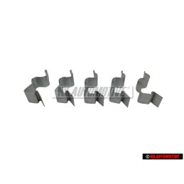 5x VW Original Agrafe - 823819679
