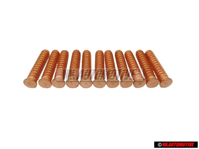 11x VW Original Tige Soudee - N 90231601