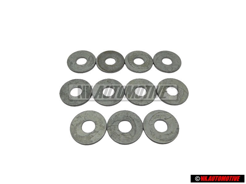11x VW Original Rondelle Plate - N 01166615