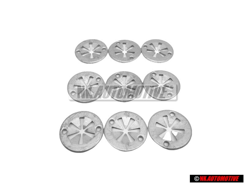 9x VW Original Rondelle De Serrage - N 90796502