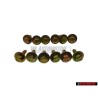 12x VW Original Vis A Tole 6Pans Avec Rondelle - 311821143