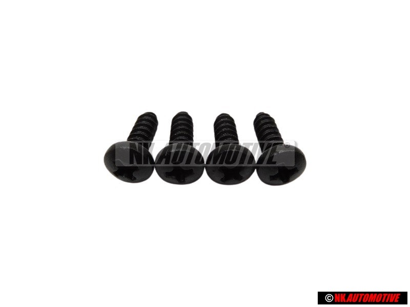 4x VW Original Vis A Tole Tete Bombee - N 01396626