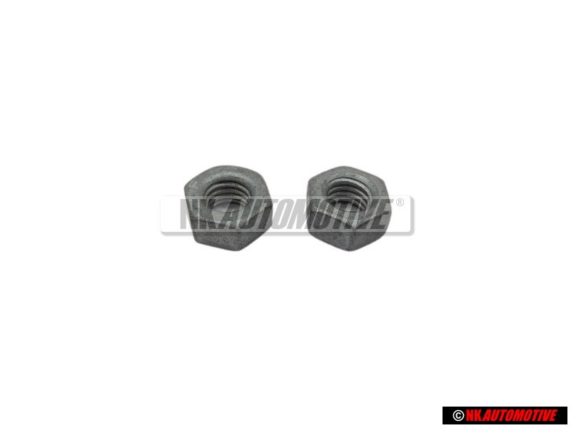 2x VW Original Ecrou 6 Pans - N 01100636