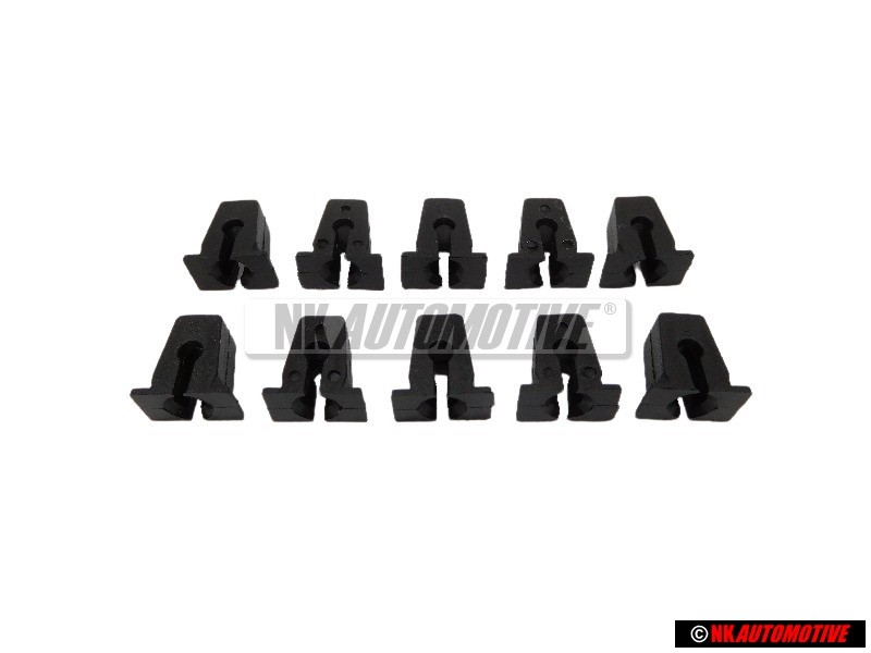 10x VW Original Ecrou Encastrable - 811807577C