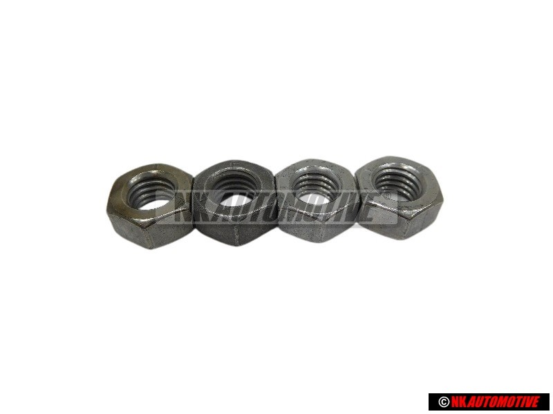 4x VW Original Ecrou 6 Pans - N 01100840