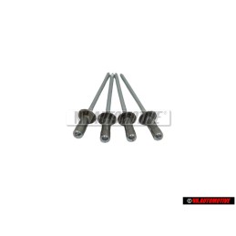 4x VW Original Rivet Aveugle - N 90576301