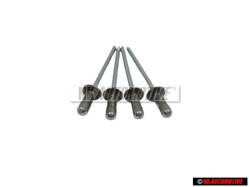 4x VW Original Rivet Aveugle - N 90576301