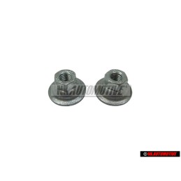 2x VW Original Ecrou 6 Pans - 357837270