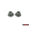 2x VW Original Ecrou 6 Pans - 357837270