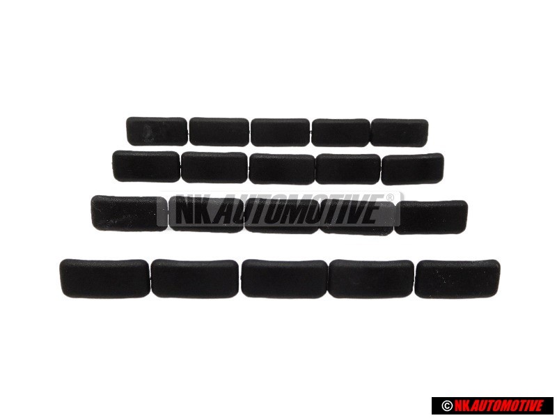 20x VW Original Bouton-Ression - N 90272401