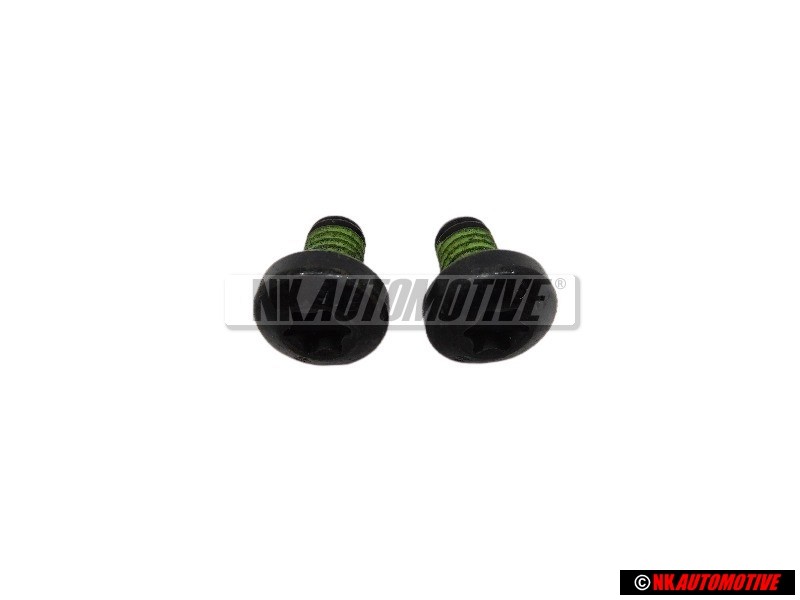 2x VW Original Vis Tete Plate - N 10170302