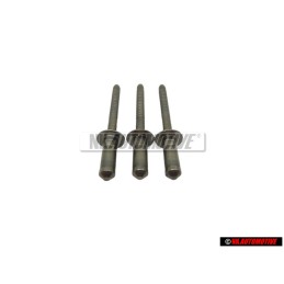 3x VW Original Rivet Aveugle - N 90478601