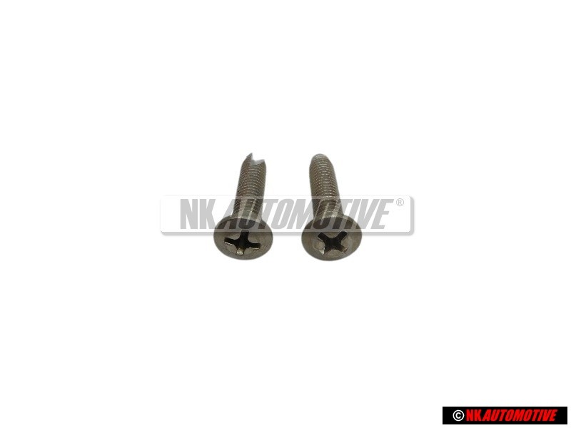 2x VW Original Vis Tete Bombee Fraisee - N 0330231