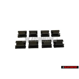8x VW Original Agrafe - 535881089