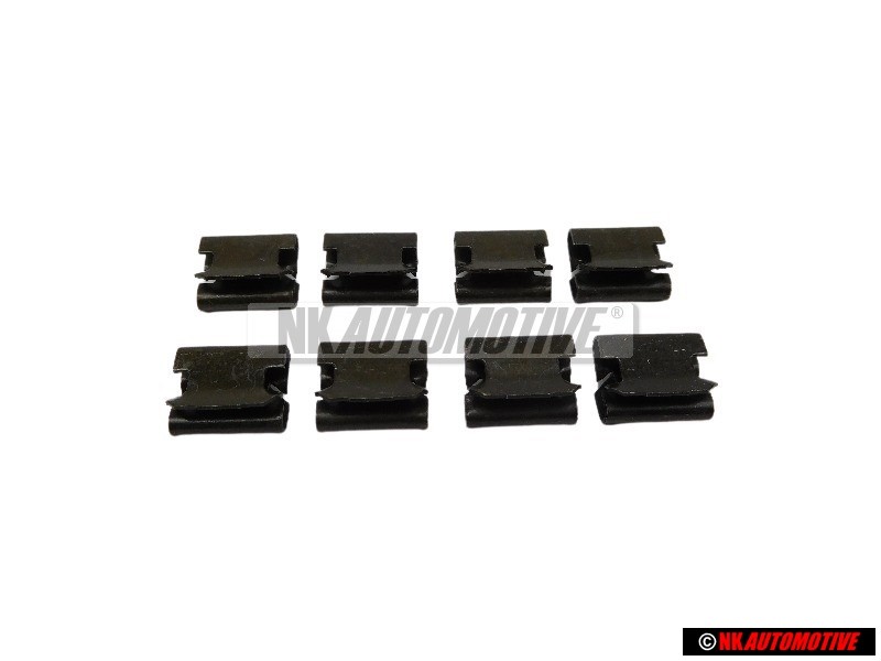 8x VW Original Agrafe - 535881089