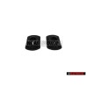 2x VW Original Bouton-Ression Noir Satine - 535853733 01C