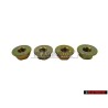 4x VW Original Ecrou 6 Pans, Autoserreur - N 0230026