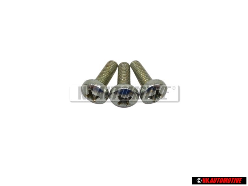 3x VW Original Vis Tete Bombee - N 01414112