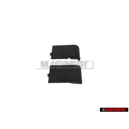 2x VW Original Capuchon Noir Satine - 357857621 01C