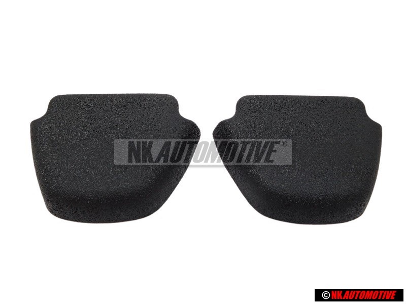 2x VW Original Capuchon Noir Satine - 165857719 01C