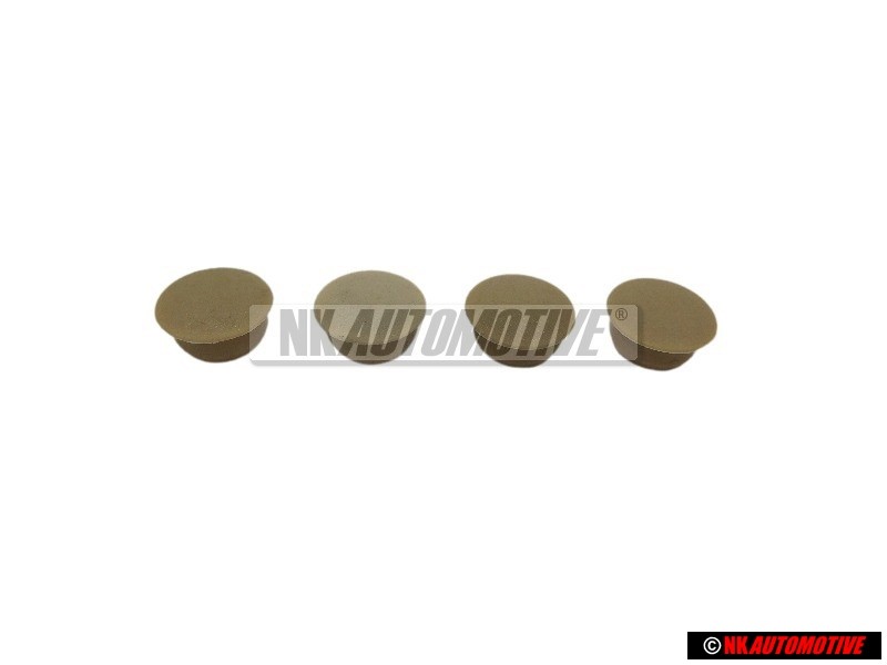 4x VW Original Obturateur Beige Clair - 535867842B 4YV