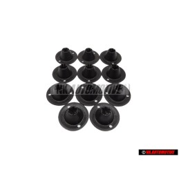 11x VW Original Bouton-Ression - N 90357601