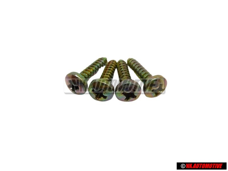 4x VW Original Vis A Tole Tete Bombee - N 0139622