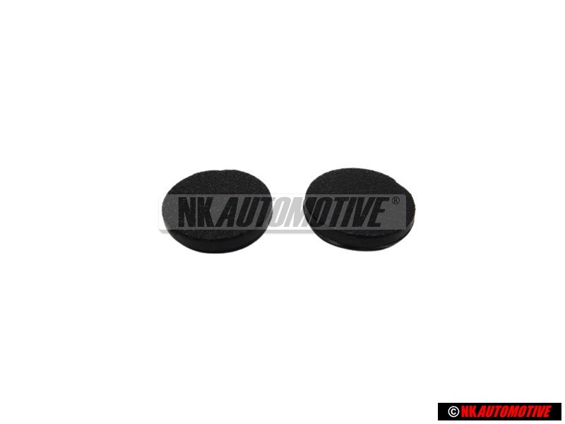 2x VW Original Capuchon Noir - 357867169 4FB