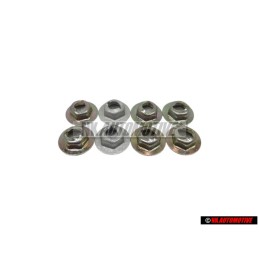 8x VW Original Ecrou Taraud - N 0386011