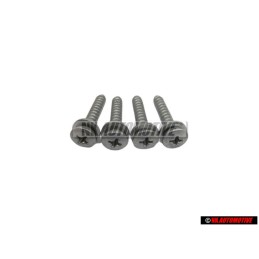 4x VW Original Vis Tole Tete Bombee(Rondelle) - N 90312901