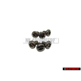 6x VW Original vis tete bombee - N 0141212