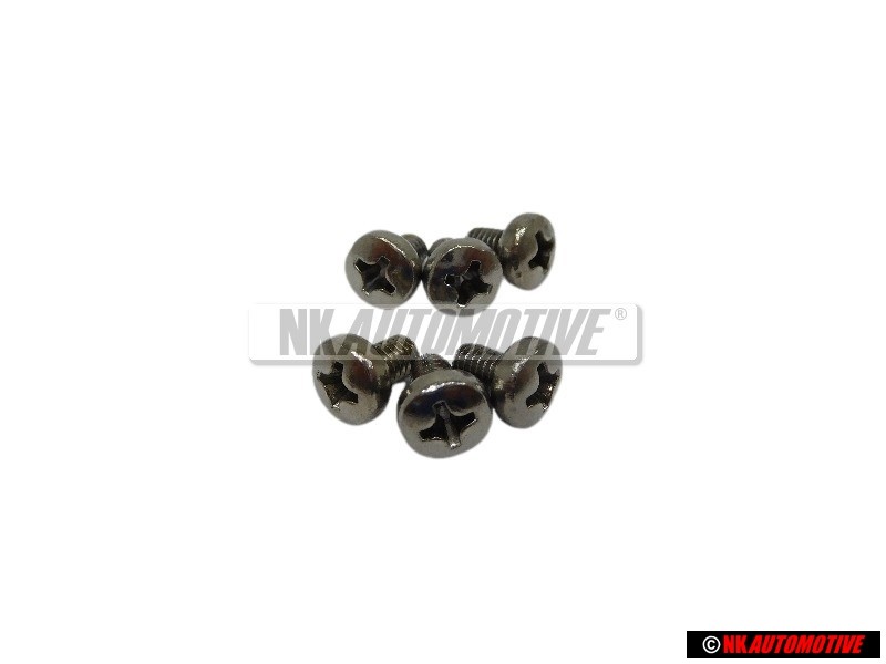 6x VW Original vis tete bombee - N 0141212