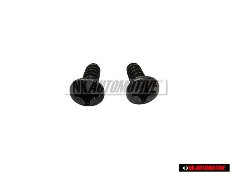 2x VW Original Vis Tole Tete Bombee Fraisee - N 0141085