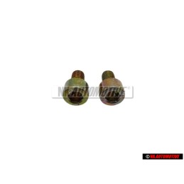 2x VW Original Vis A Tete Cylindrique Avec Six Pans Internes - N 0147506