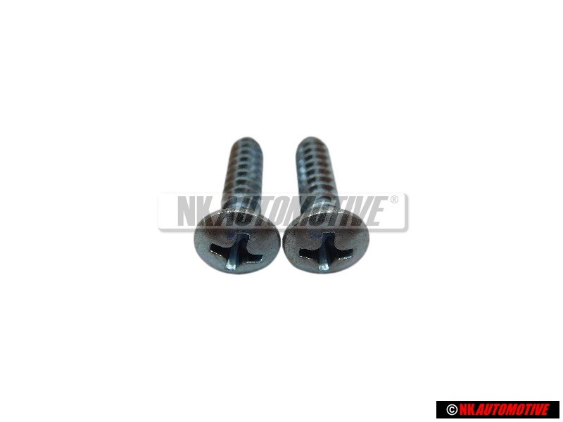 2x VW Original Vis A Tole Tete Fraisee - N 0140951