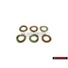6x VW Original Rondelle Elastique - N 0122265