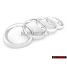 Audi Original Anneaux Avant Embleme Logo Chrome - 447853605