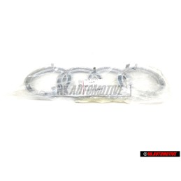 Audi Original Anneaux Avant Embleme Logo Chrome - 4D0853605