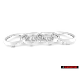 Audi Original Anneaux Avant Embleme Logo Chrome - 4D0853605A 2ZZ