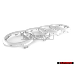 Audi Original Anneaux Avant Embleme Logo Chrome - 4D0853605A 2ZZ