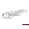 Audi Original Anneaux Avant Embleme Logo Chrome - 4D0853605A 2ZZ