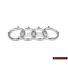 Audi Original Anneaux Avant Embleme Logo Chrome - 4D0853605A 2ZZ