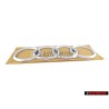 Audi Original Anneaux Arrière Embleme Logo Chrome - 4D0853742A 2ZZ