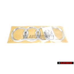 Audi Original Anneaux Arrière Embleme Logo Chrome - 4D0853742A 2ZZ