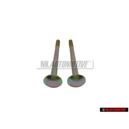 2x VW Original Vis Tete Bombee Aplatie - N 10016801