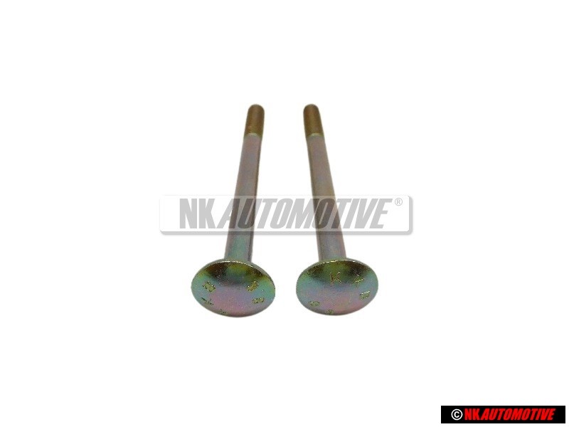 2x VW Original Vis Tete Bombee Aplatie - N 10016801