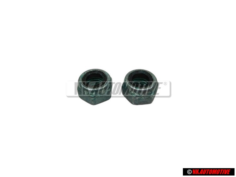 2x VW Original ecrou 6 pans, autoserreur - N 01118312