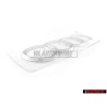 Audi Original Anneaux Arrière Embleme Logo Chrome - 4F0853742 2ZZ